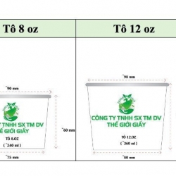 Tô giấy cao cấp