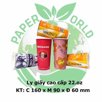 Ly Giấy Cao Cấp 22 oz