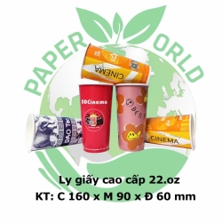 Ly Giấy Cao Cấp 22 oz